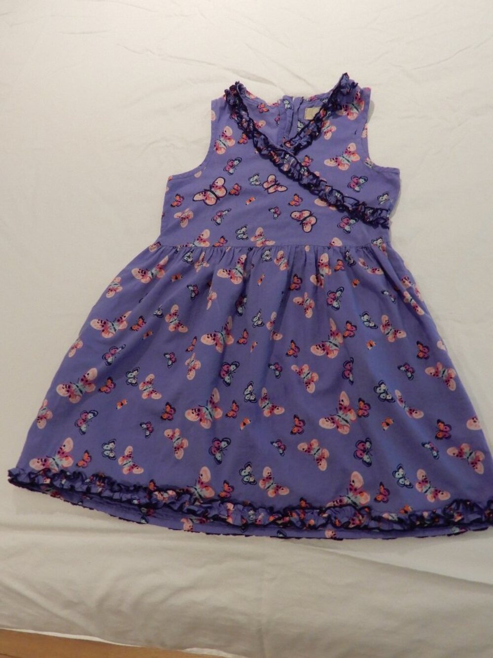 Peek Girl's Cotton Summer Dress Size 8 YO